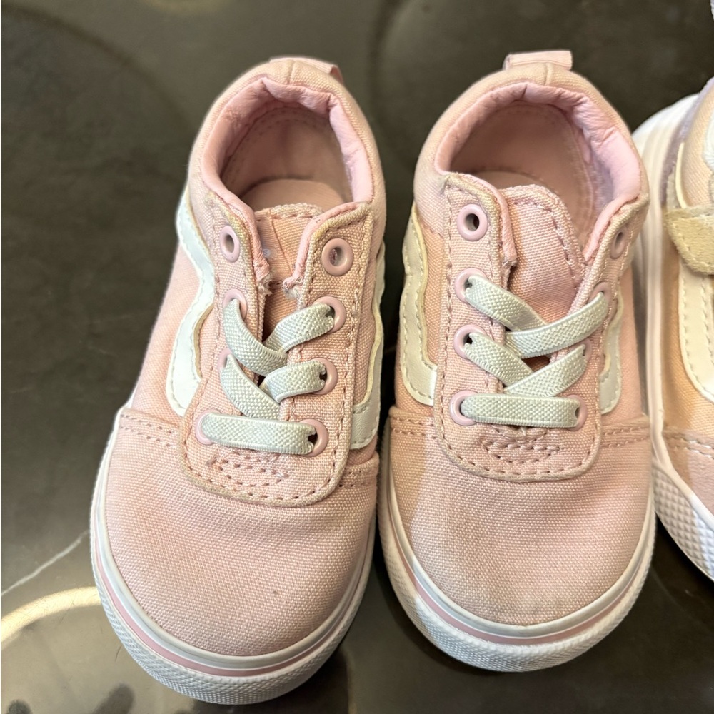 Vans Toddler girls pink sneakers shoes size 5 and 5.5 bundle - Picture 8 of 9